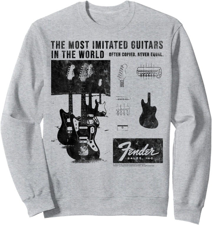 Fender The Most Imitated Guitars In The World Sweatshirt