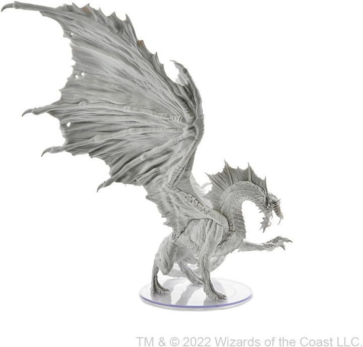 Adult Black Dragon: D&D Nolzur's Marvelous Unpainted Miniatures, Kunststoff