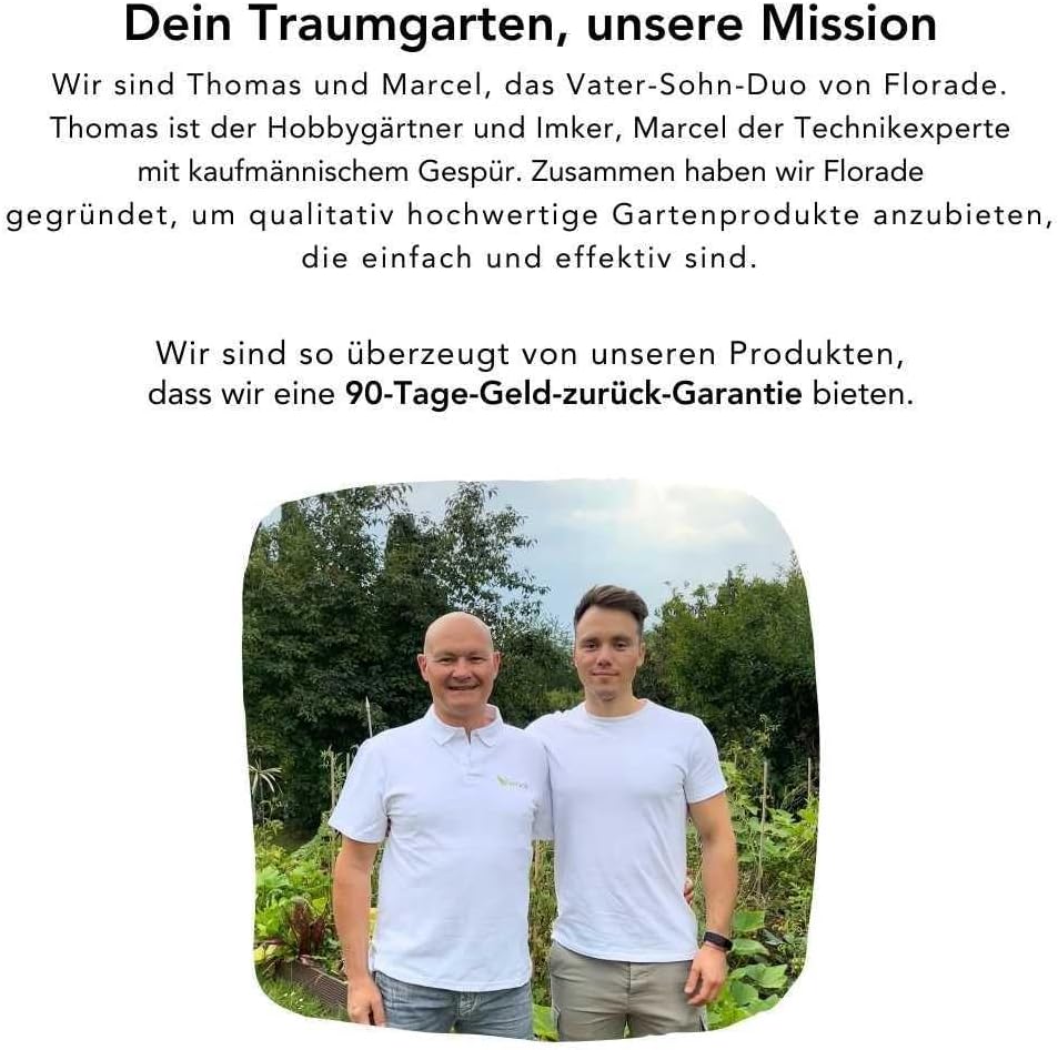 Florade® Schattiernetz | Perfekter Sonnenschutz für Gewächshäuser, Wintergärten und mehr | Pflanzenv