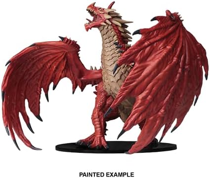 WizKids Pathfinder Battles Deep Cuts - Gargantuan Red Dragon Rot, Rot