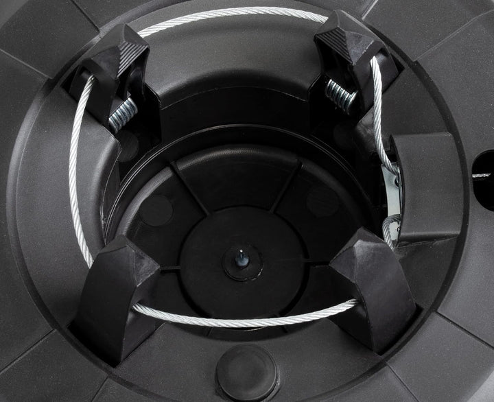 Brandsseller Christbaumständer Weihnachtsbaumständer Tannenbaumständer mit Fusshebeltechnik - Anthra