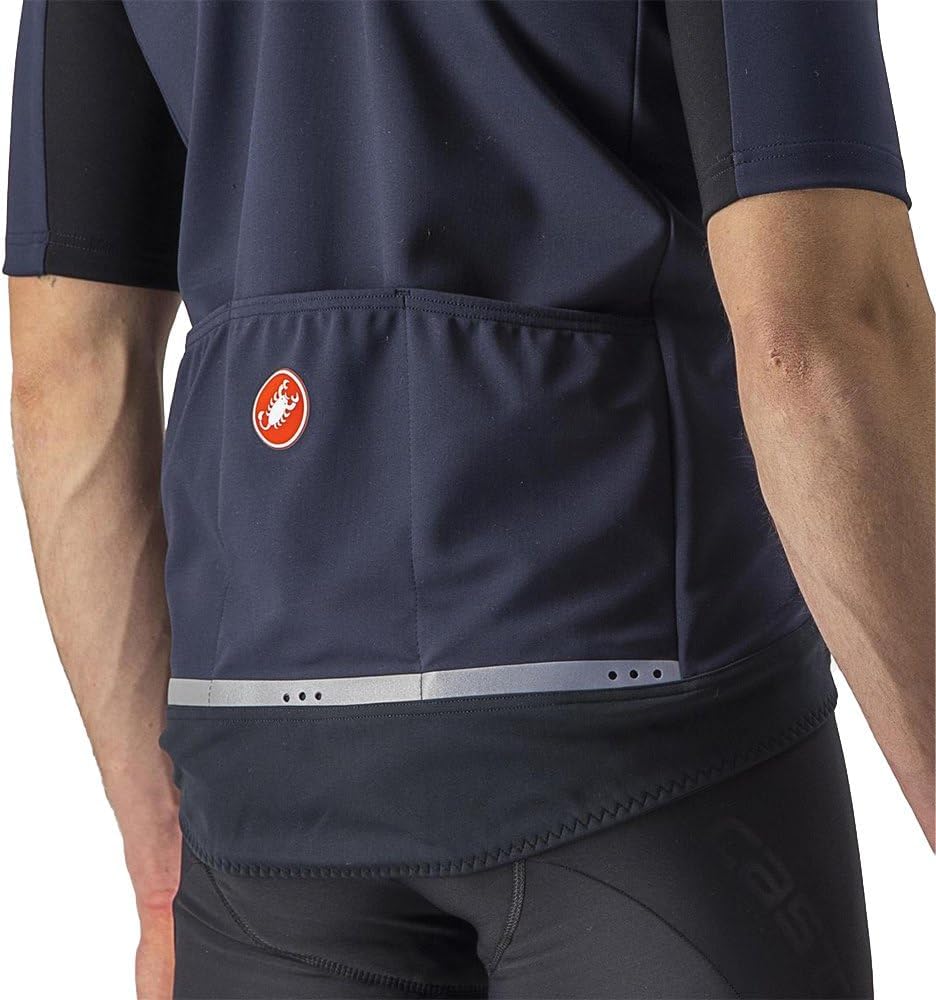 CASTELLI Herren Gabba Ros 2 Jacket XXL BELGIAN BLAU/SILBER FLEX, XXL BELGIAN BLAU/SILBER FLEX