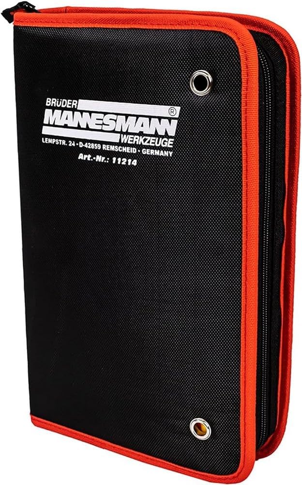 Mannesmann M11214 Elektro-Werkzeugsatz, Schlitz, 14-teilig Single, Single