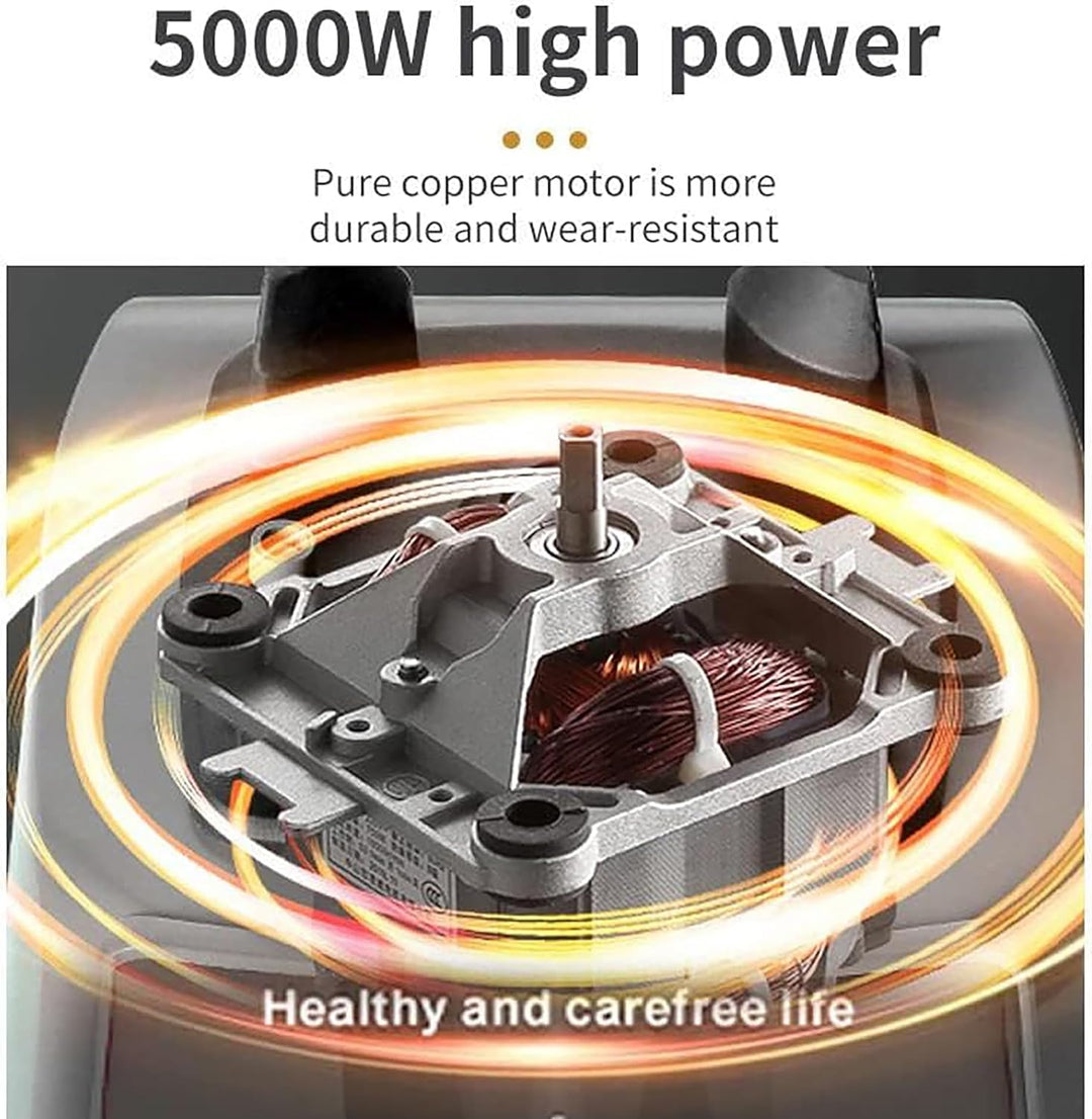 SOKANY SK-666 5000W Hochleistungsmixer, 9 Geschwindigkeitsstufe, 2-in-1[2,5L Standmixer und Smoothie