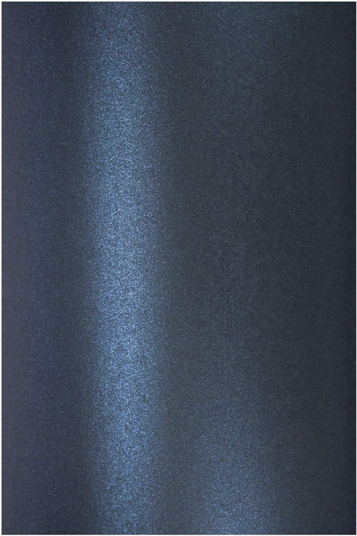 Netuno 100x Bastelkarton Perlmutt-Dunkel-Blau DIN A4 210x 297 mm 250g Aster Metallic Queens Blue Eff