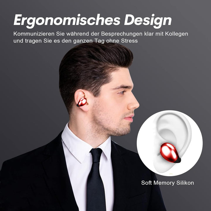 Open Ear Kopfhörer kabellos Bluetooth Luftleitung Knochenschall Sportkopfhörer Wireless Ear Clip Bon