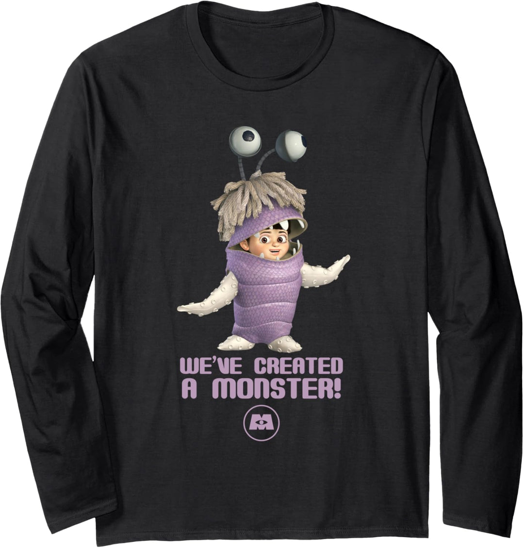 Disney and Pixar's Monsters, Inc. Boo We've Created a Monster Langarmshirt