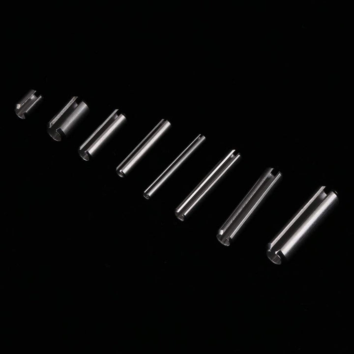 280pcs Spannstifte Federstift Hohlsplinte M1,5 M2 M2,5 M3 M4 M5 M6 M8 Edelstahl Feder Spannhülsen Se