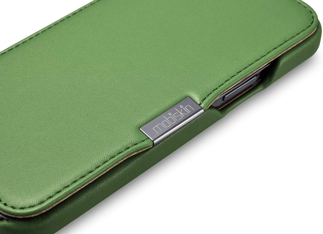 Mobiskin Hülle kompatibel mit Apple iPhone 12 PRO MAX (6,7 Zoll), Handyhülle mit echtem Leder, Case,