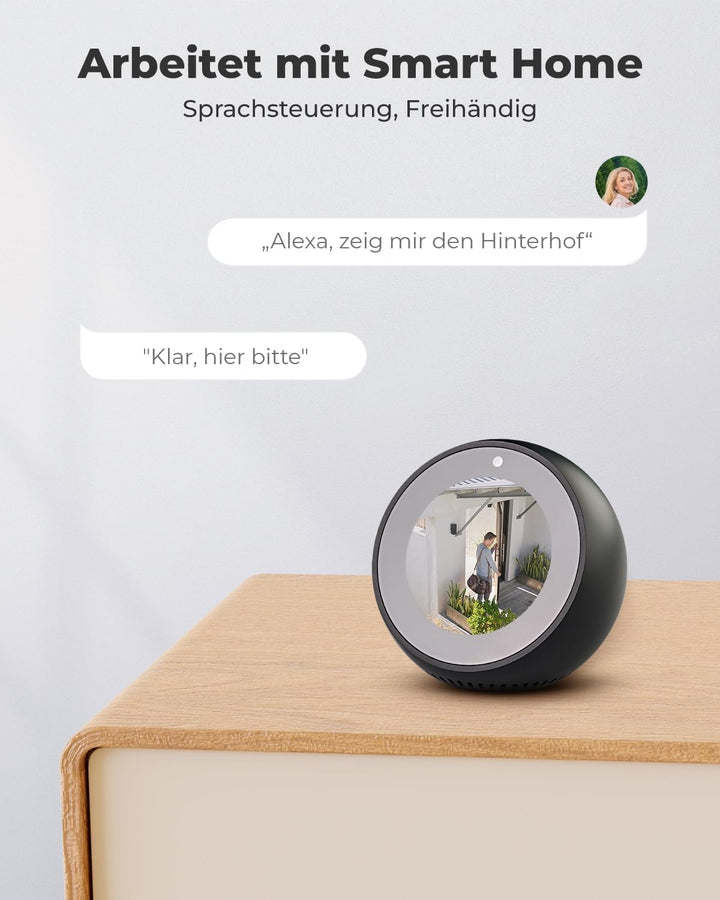 Reolink 2K 3MP Überwachungskamera Aussen Akku, Solar WALN IP Kamera Outdoor mit Person/Fahrzeugerken