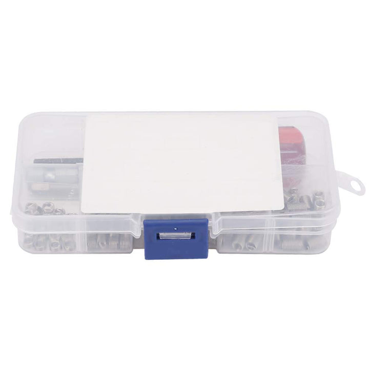 105 stücke Gewindeeinsätze Reparatursatz Edelstahl Helicoil Typ Draht Insert Installation Set(M3*0.5