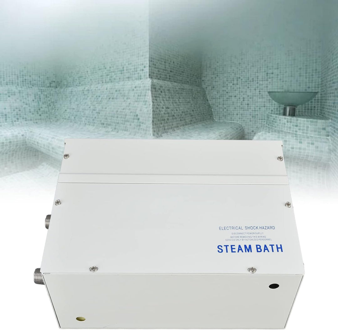 Dampfdusche Generator Kit System, 3KW Dampfgenerator Dampfdusche Automatische Entkalkung SPA Saunaba
