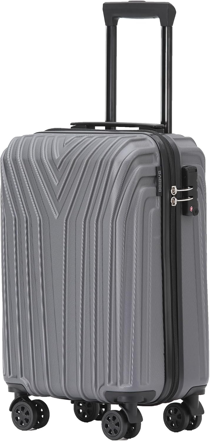 BEIBYE Kofferset Rollkoffer Koffer Hartschale,TSA Schloss, Zwillingsrollen, Erweiterung (Businessgre