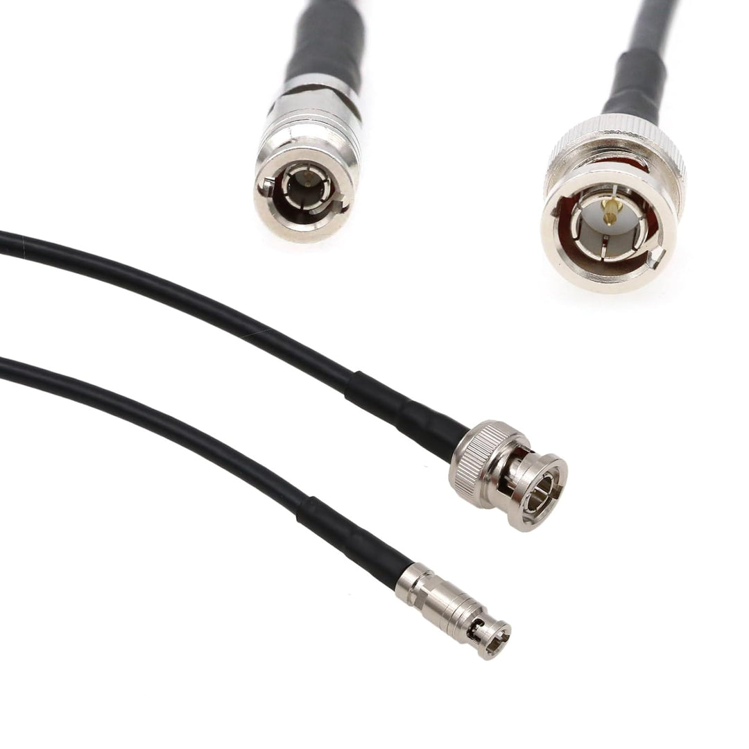 HangTon 6G SDI Videokabel HD Micro BNC auf BNC für Blackmagic Video Assist 5" Monitor (30 cm), 30 cm