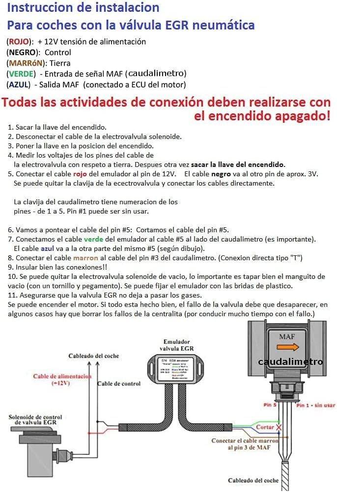 TBVPARTS EGR Ventil-Emulator mit Vakuumsteuerung 2.0 / 2.2 DI DTI Ringventil Astra G Omega B Vectra
