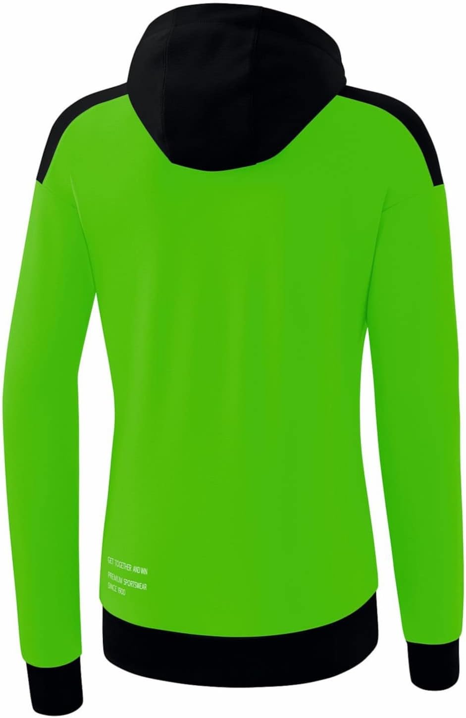 Erima Damen „CHANGE by erima" Trainingsjacke mit Kapuze 38 Green/Schwarz/Weiss, 38 Green/Schwarz/Wei