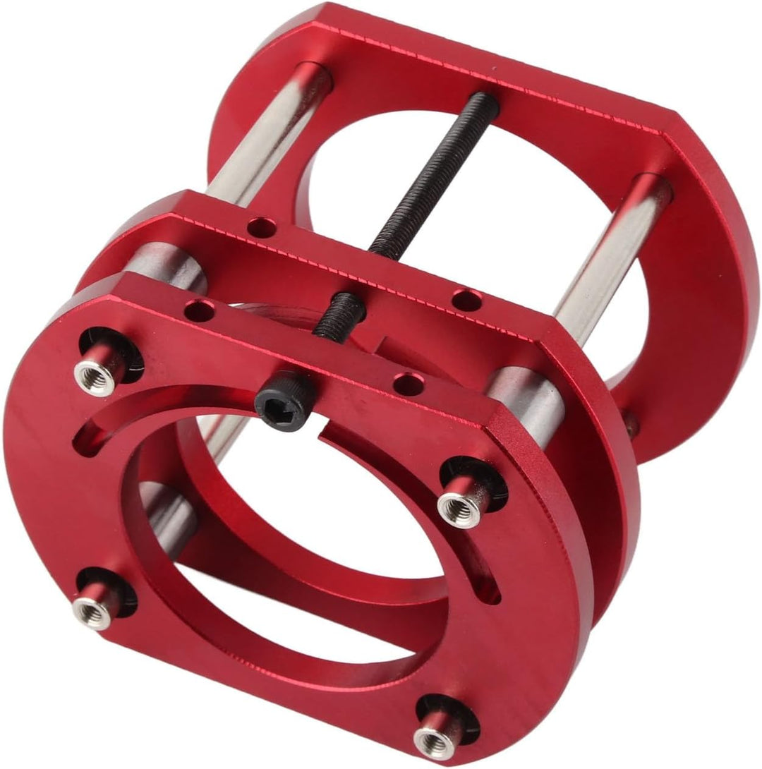 Frästisch-Hebesystem Oberfräserheber Router Lift 4-Klemm-Fräser-Hebebasis mit Griff für 64-mm- Bis 6