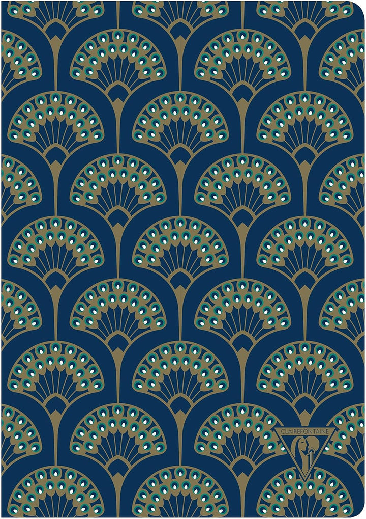 Clairefontaine 192036C - Packung mit 6 Notizheften / Notizbücher NeoDeco 14,8x21cm 48 Blatt liniert