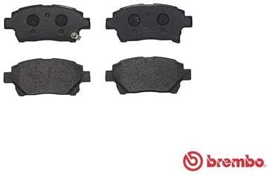 Brembo P83133 Hintere Bremsbeläge, Anzahl 4