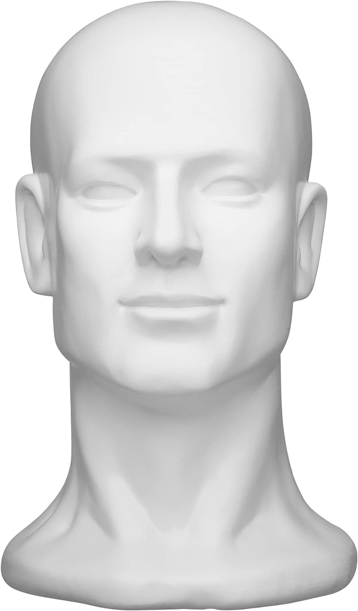 CRAZY HEADS Human Head S Dekokopf Kopfhörerständer Helmständer Mützenständer Mannequin Headset