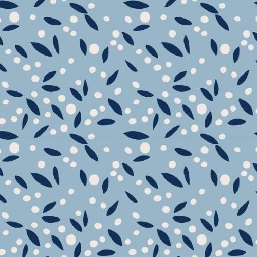 Clairefontaine 223859C - Rolle Geschenkpapier Kraftnatur 50mx70 cm 70g, Minimalist, 1 Rolle Pétales