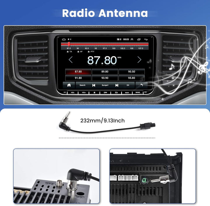 36 Pin+40 Pin ISO Adapter für VW Golf 5 Golf 6 Passat Skoda Octavia Tiguan Adapterkable Autoradio Ka