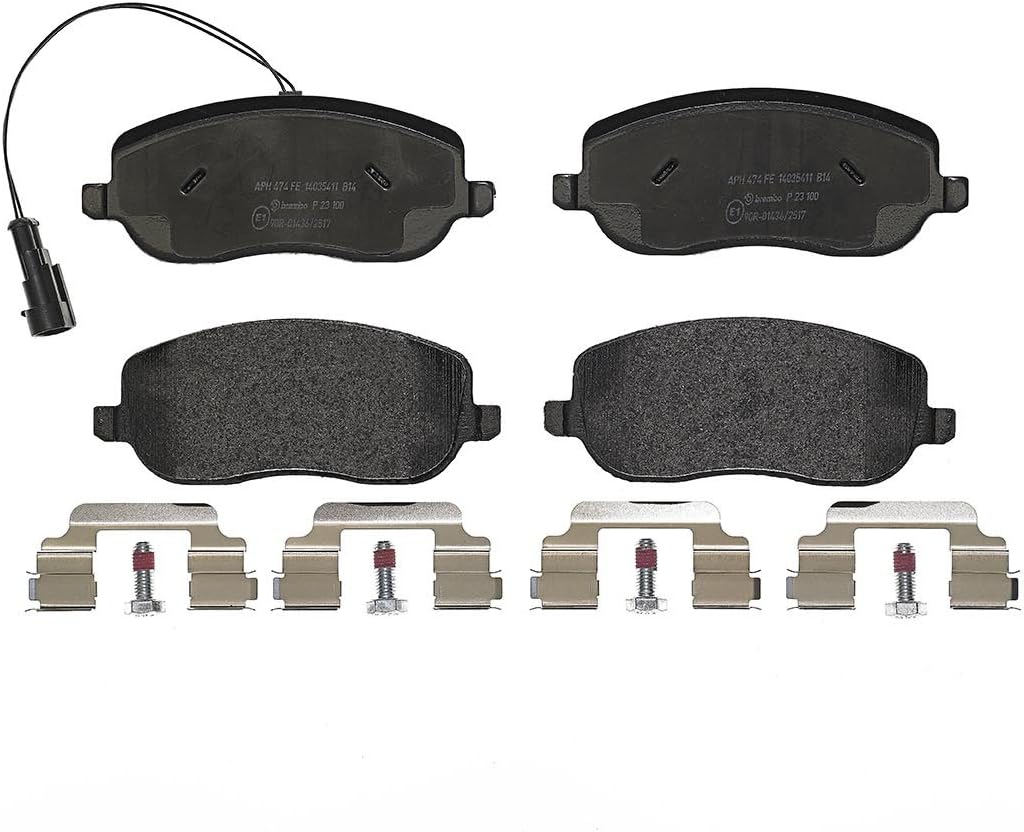 Brembo P 23 100 Bremsbelagsatz, Scheibenbremse - (4-teilig)