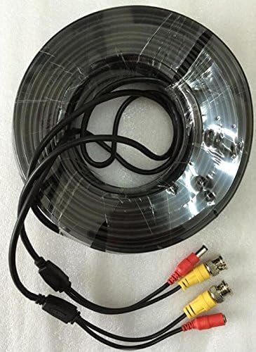BW 40M / 132FT Füsse BNC Video-Stromkabel für CCTV-Kamera DVR Sicherheitssystem (40M) - Erweiterte A