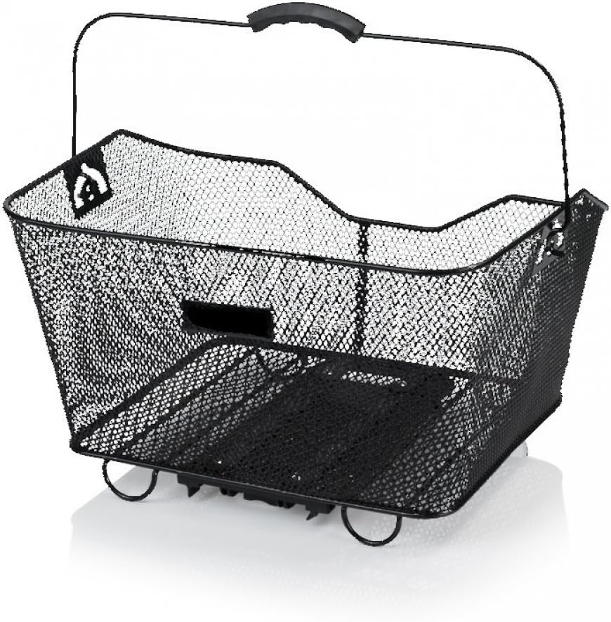 XLC Unisex – Erwachsene Ba-b04 Korb Carry More 324x215x415 Schwarz, 324x215x415 Schwarz