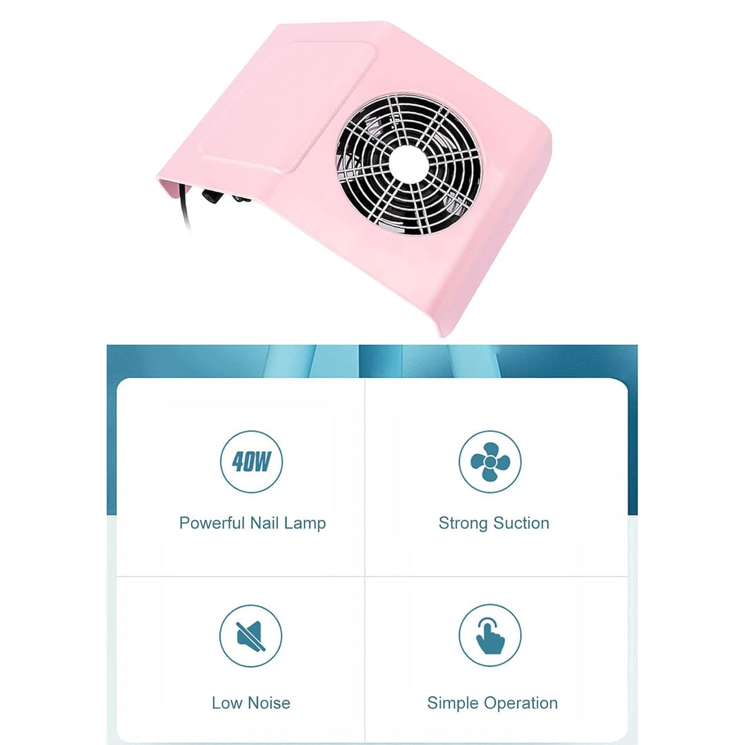 40 W Nagelstaubsauger, Layhou Reinigungswerkzeug, Maniküre, Pediküre, Kollektion Nail Art, Gerät zum