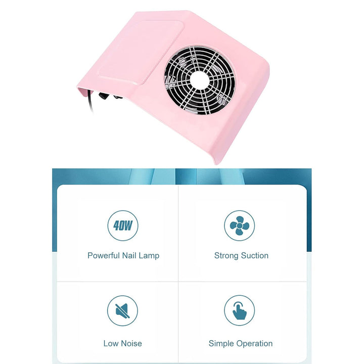40 W Nagelstaubsauger, Layhou Reinigungswerkzeug, Maniküre, Pediküre, Kollektion Nail Art, Gerät zum