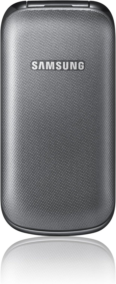 Samsung E1190 Handy (3,6 cm (1,43 Zoll) Display, Dual-Band) titan gray