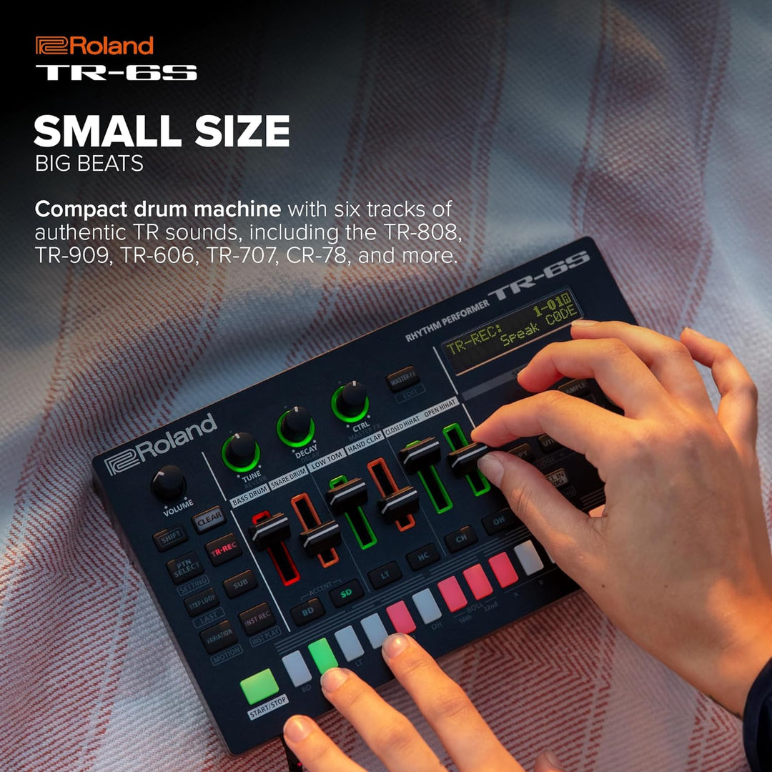 Roland TR-6S Compact Drum Machine TR-6S Single, TR-6S Single