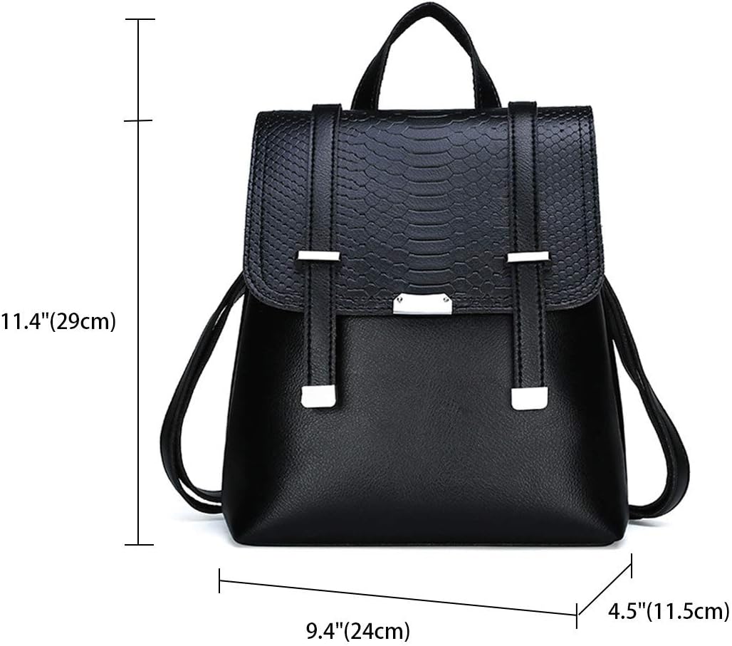 BUKESIYI Damen Tasche Rucksack Handtasche Frauen Backpack Klein Anti Diebstahl Schulrucksack Laptop