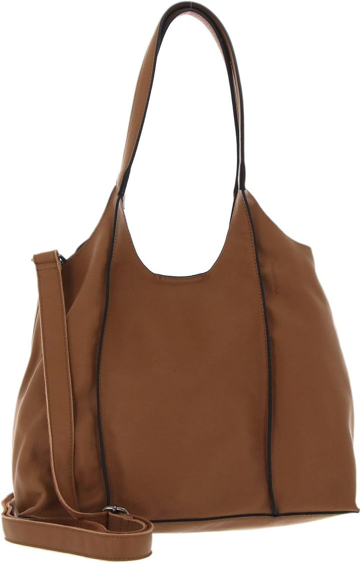 FREDsBRUDER FB Shopper Tasche Leder 34.5 cm Iced Coffee, Iced Coffee