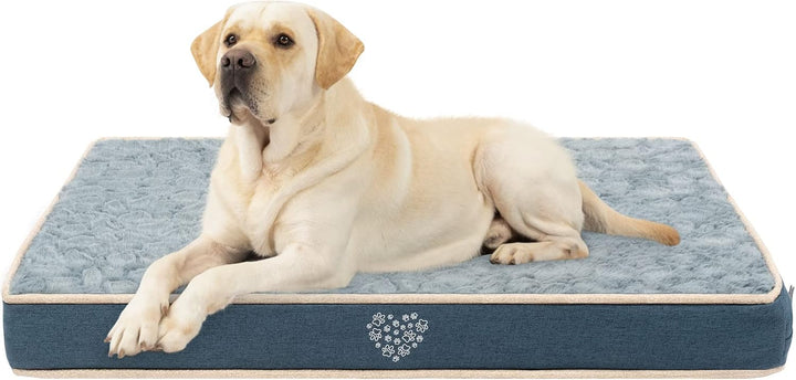 VANKEAN Hundebett wasserdichte Reversible (Kühl und Warm), Abnehmbarer Innenfutter, Flauschig Hundem