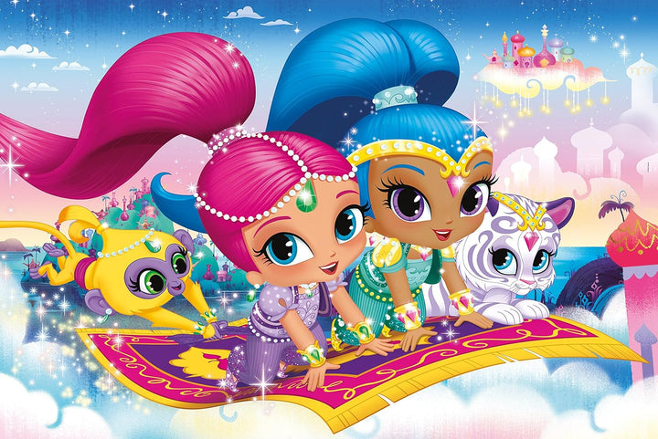 Clementoni 25451 "Shimmer und Shine Bodenpuzzle, 40 Teile