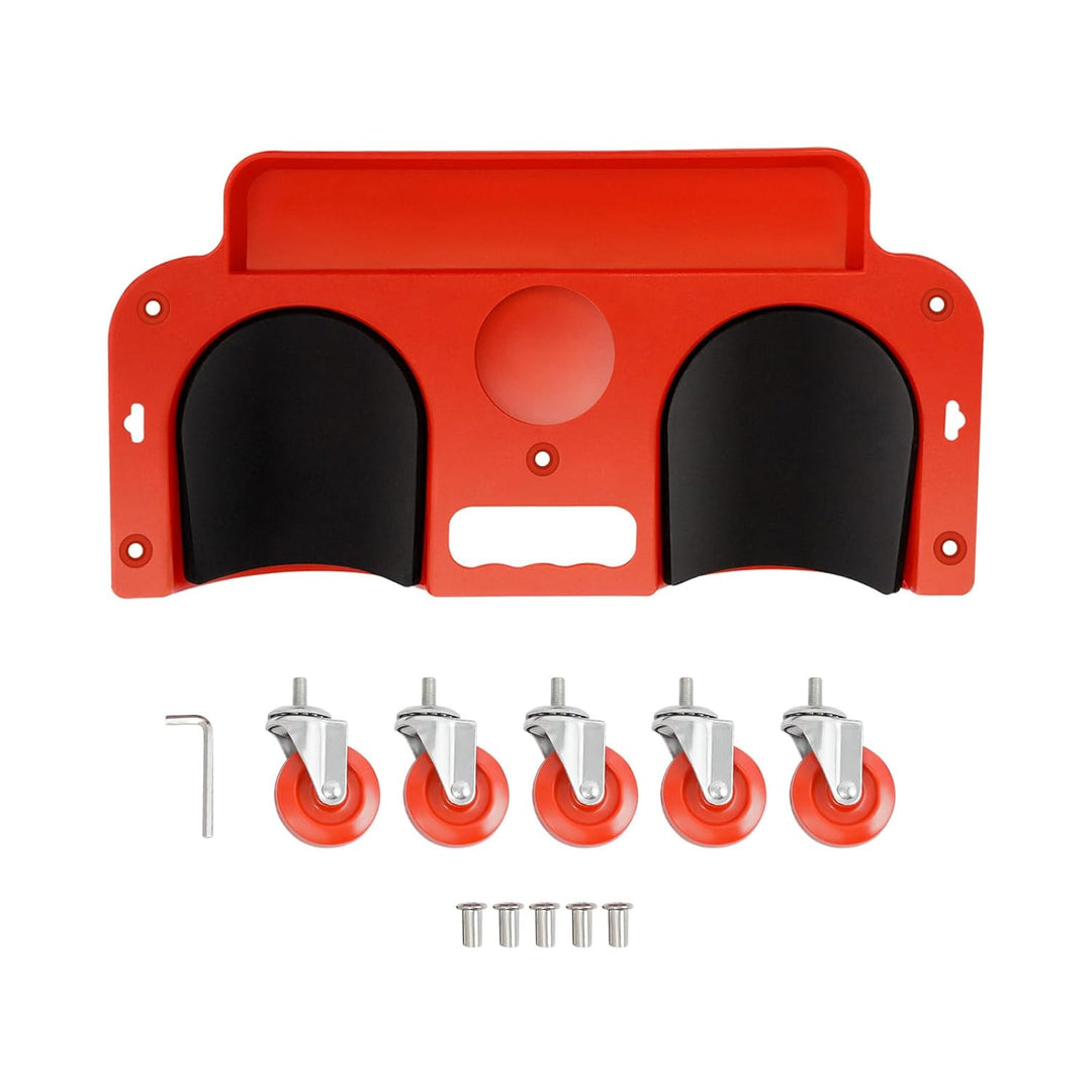 BJTDLLX Kniebrett mit Rollen Knierollbrett Knierolli Rolling Knee Pads Bodenleger Werkzeug Knieschon