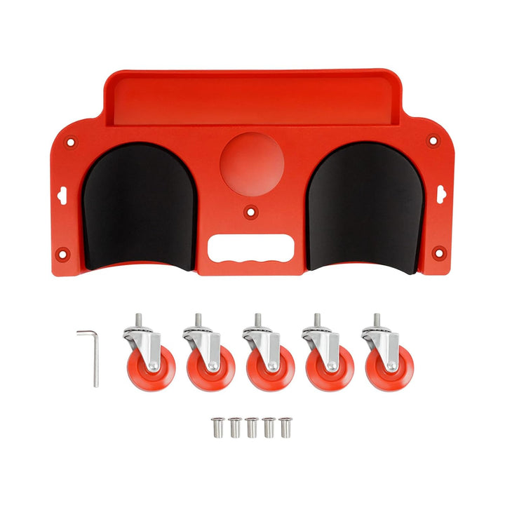 BJTDLLX Kniebrett mit Rollen Knierollbrett Knierolli Rolling Knee Pads Bodenleger Werkzeug Knieschon