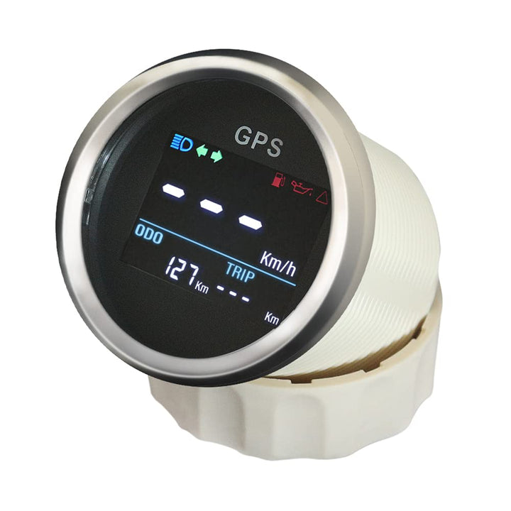 ELING Digital GPS Tachometer Einstellbare Kilometerzähler Für Boot Yacht Motorrad Auto 2 zoll (52mm)