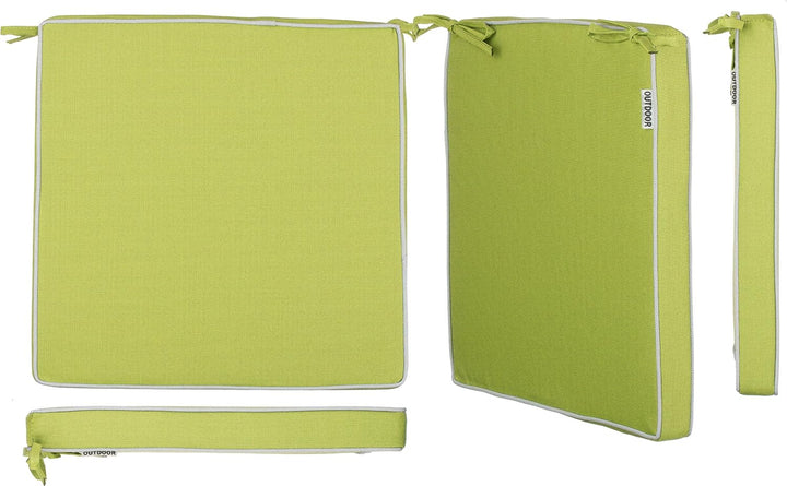 Brandsseller Outdoor Sitzkissen Kissen Dekokissen - Schmutz- und Wasserabweisend - 220 gr. Füllung -