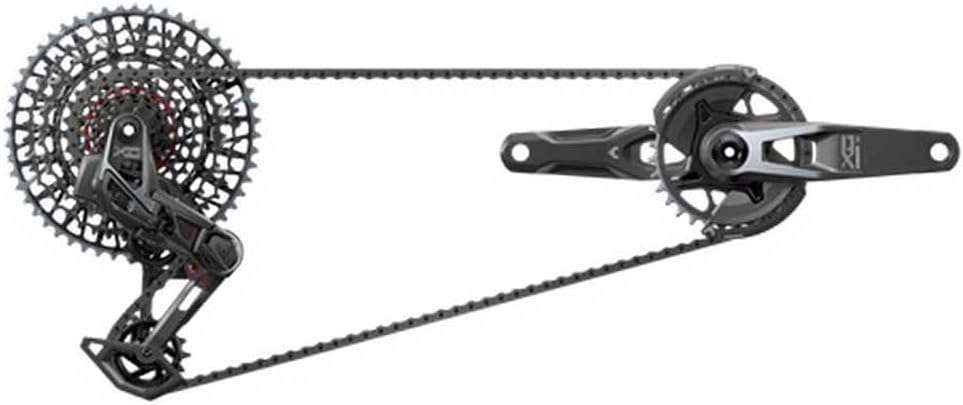 SRAM X0 Eagle AXS Getriebegruppenset 32T CL55 Dub 10-52T 165mm, 165mm