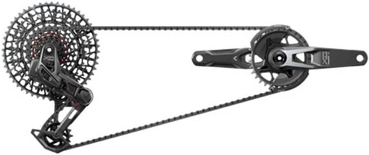 SRAM X0 Eagle AXS Getriebegruppenset 32T CL55 Dub 10-52T 165mm, 165mm