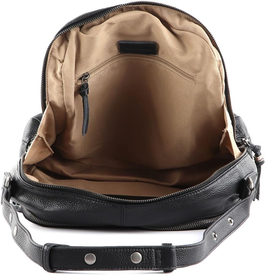 FREDsBRUDER Damen Schultertasche Alerassa schwarz/navy/weiss/hellrot One Size