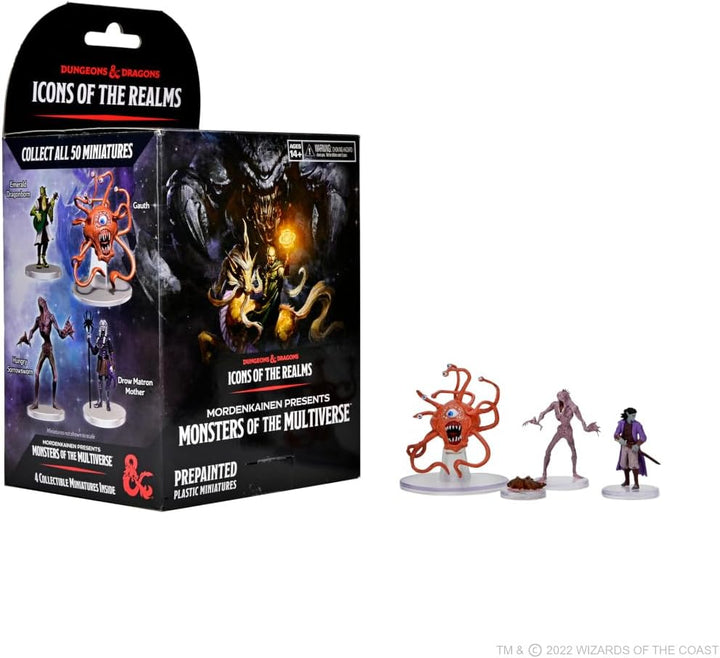 WizKids D&D Icons of The Realms Miniatures: Brick Mordenkainen präsentiert Monster of The Multiverse