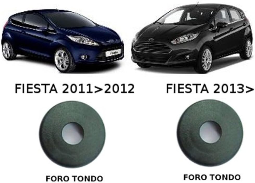 Das Teppich Auto, sprint01302, Fussmatten Teppiche Schwarz Rutschfest, verstärkter Rand, zweifarbig,