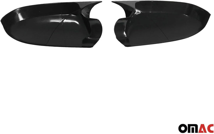 Spiegelabdeckung Spiegelkappen kompatibel mit Audi A3 S3 RS3 2008-2013 Piano Schwarz 2x