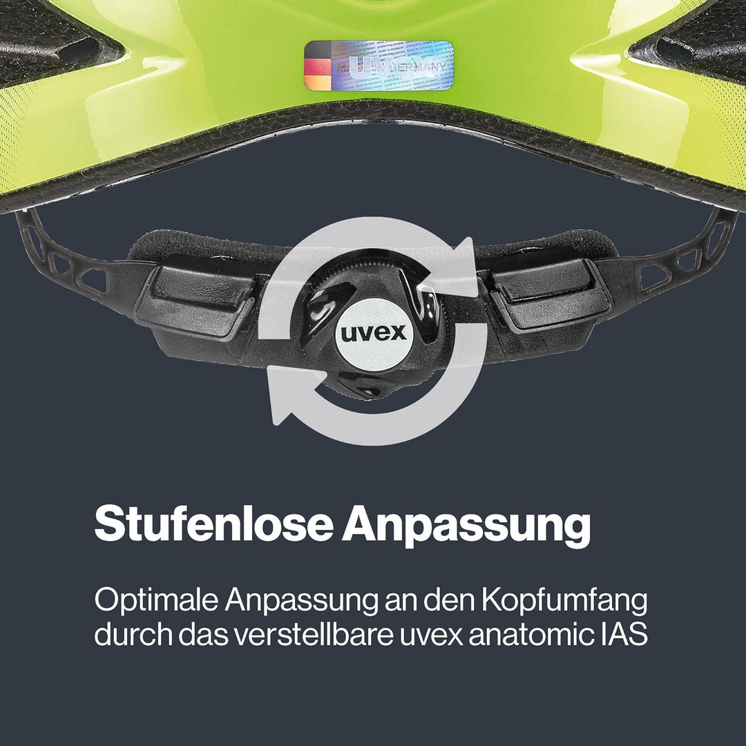 uvex i-vo - leichter Allround-Helm für Damen und Herren - individuelle Grössenanpassung - erweiterba