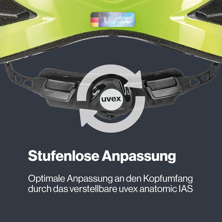 uvex i-vo - leichter Allround-Helm für Damen und Herren - individuelle Grössenanpassung - erweiterba