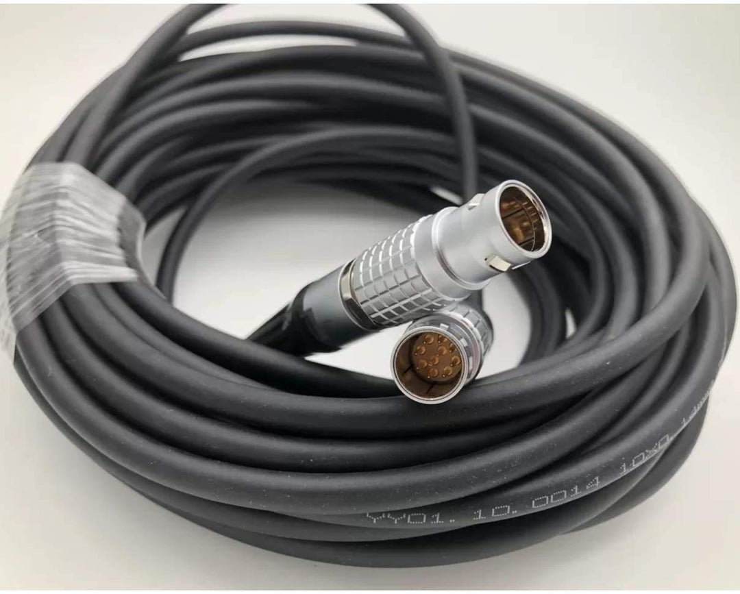 HangTon Stecker 10 Pin auf 10 Pin Stromkabel für DJI Ronin 2 Gimbal DC In, für TB50 Akku (10 Meter),